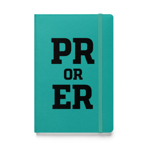 PR or ER Hardcover Notebook