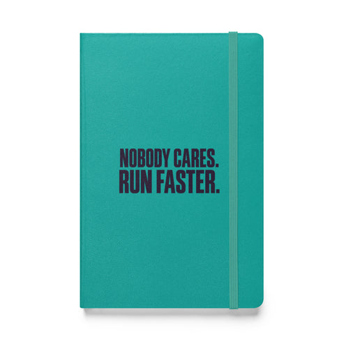 Run Faster Hardcover Notebook