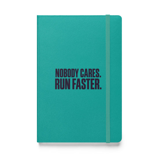 Run Faster Hardcover Notebook