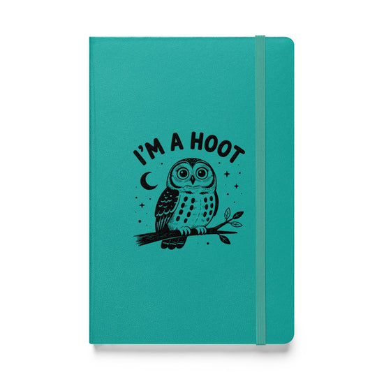 I'm a Hoot Hardcover Notebook