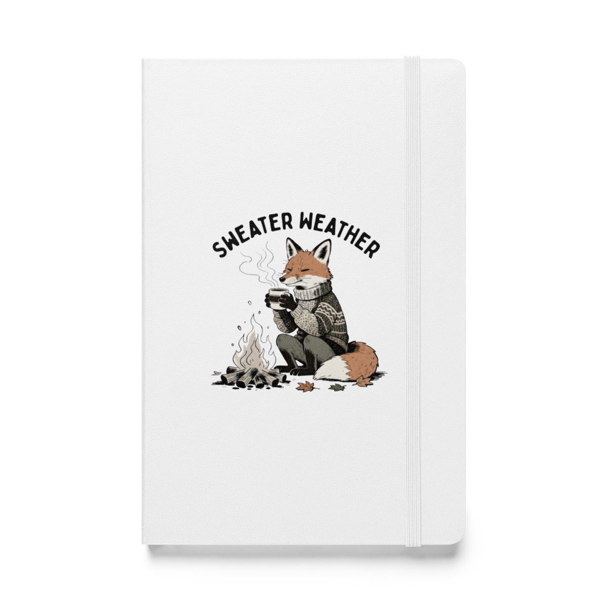 Sweater Weather Hardcover Notebook