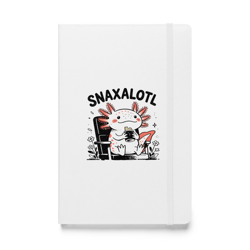 Snaxalotl Hardcover Notebook