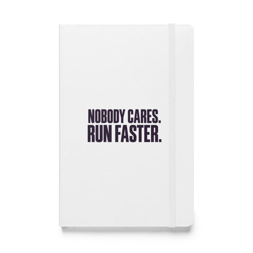Run Faster Hardcover Notebook