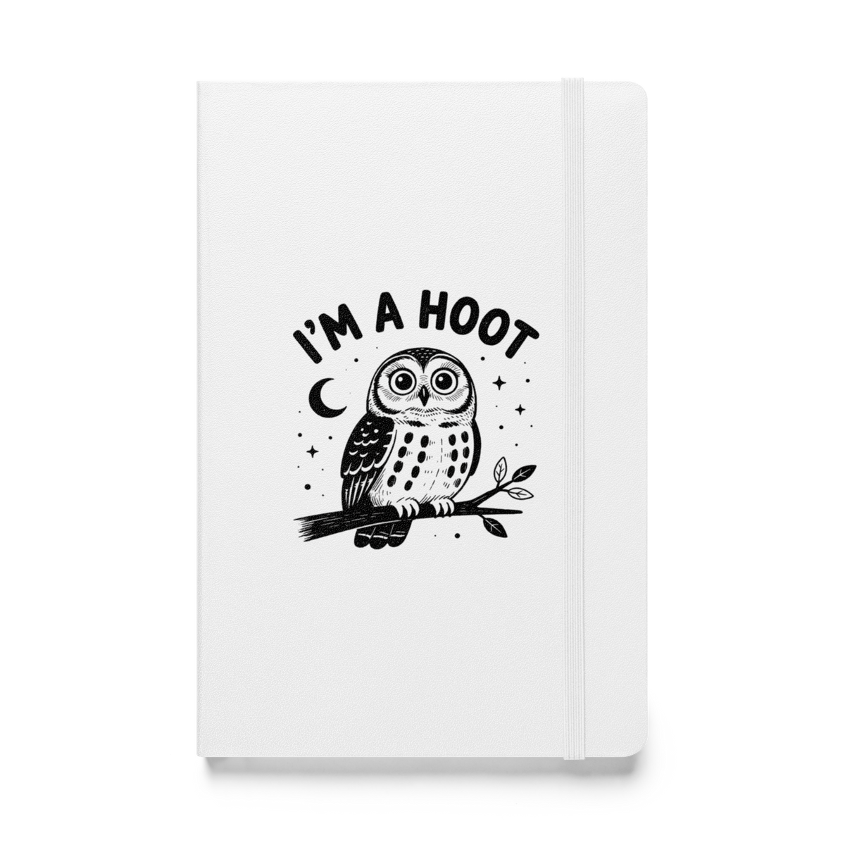I'm a Hoot Hardcover Notebook