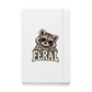 Feral Raccoon Hardcover Notebook