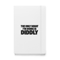 Diddly Squat Hardcover Notebook