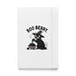 Boo Berry Notebook in White, front