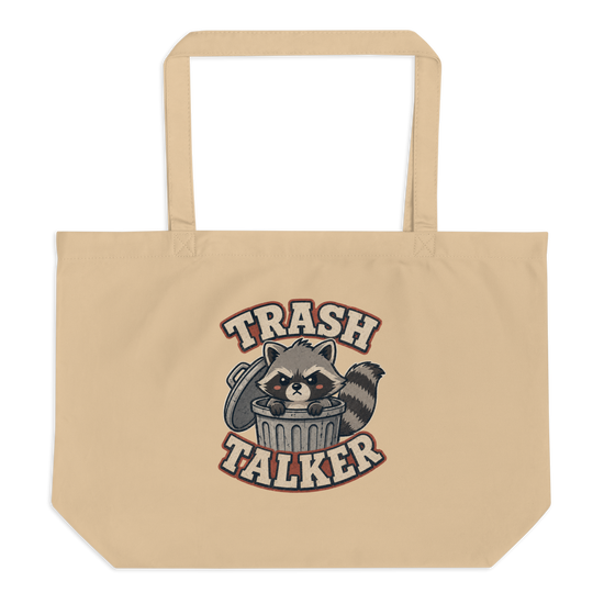 Trash Talker Tote Bag - Oyster