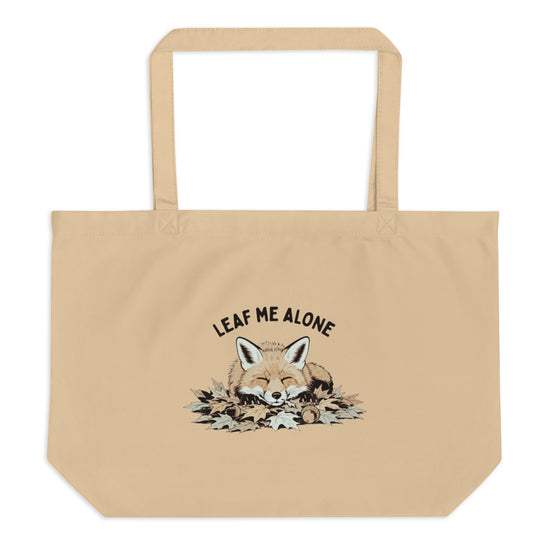 Leaf Me Alone (Fox) Tote Bag