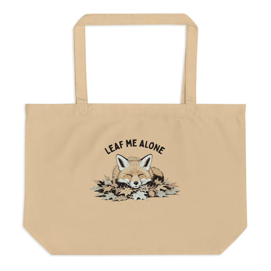 Leaf Me Alone (Fox) Tote Bag
