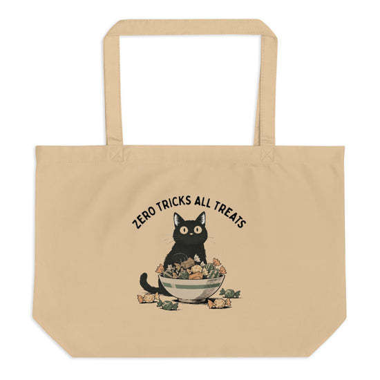Large organic tote bag