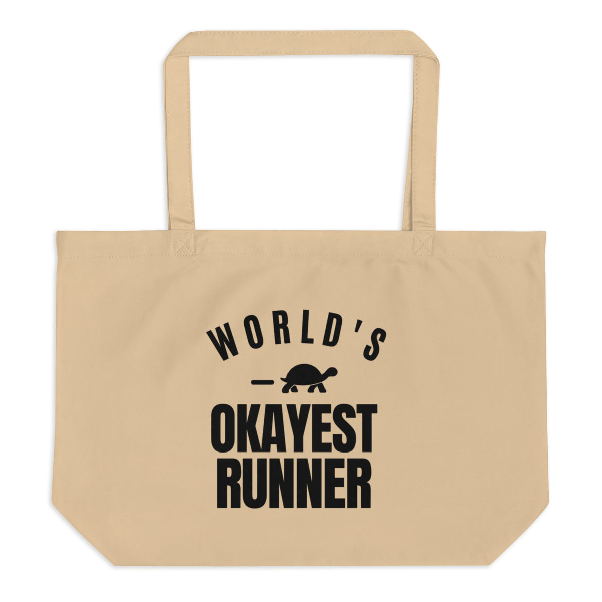 World's Okayest Runner Tote Bag