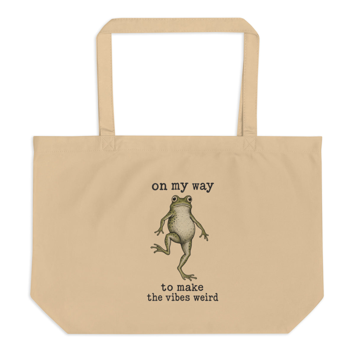 On My Way to Make the Vibes Weird Tote Bag