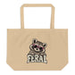 Feral Raccoon Tote Bag