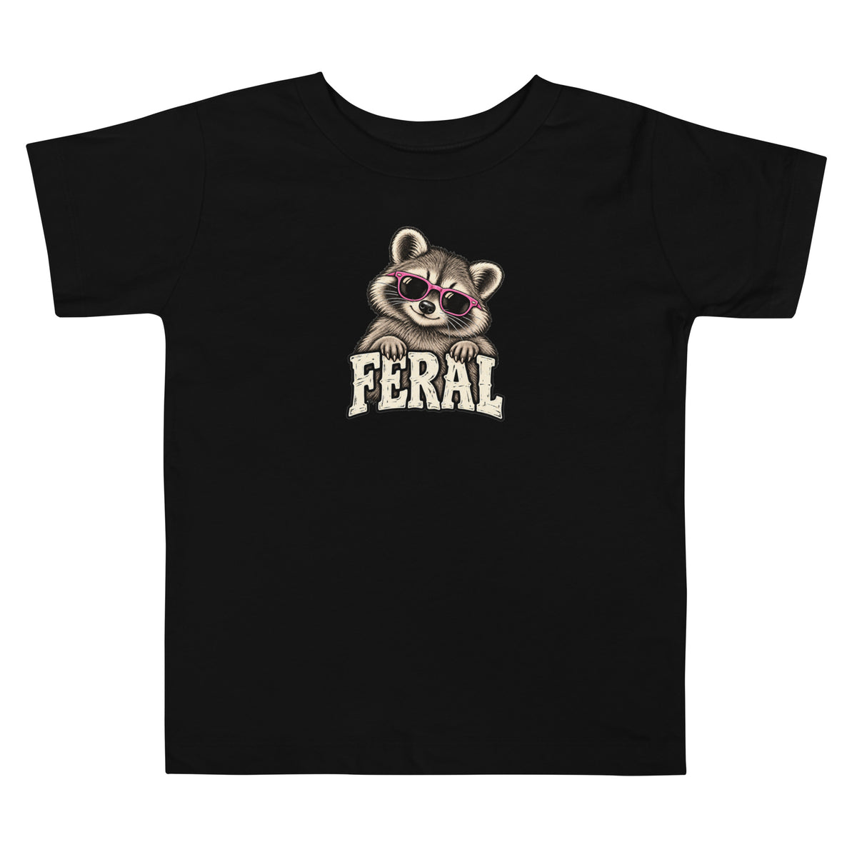 Feral Raccoon Toddler T-Shirt