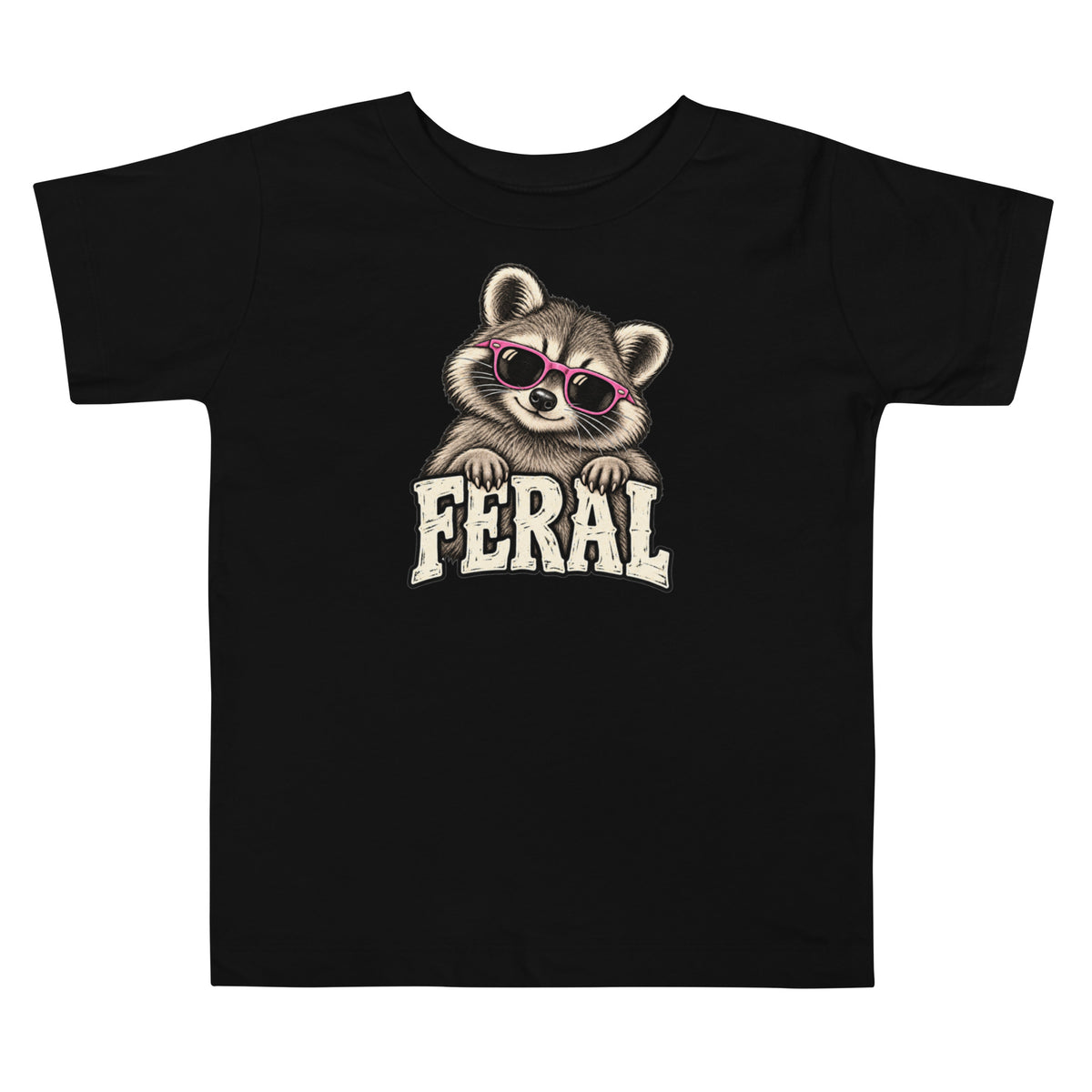 Feral Raccoon Toddler T-Shirt