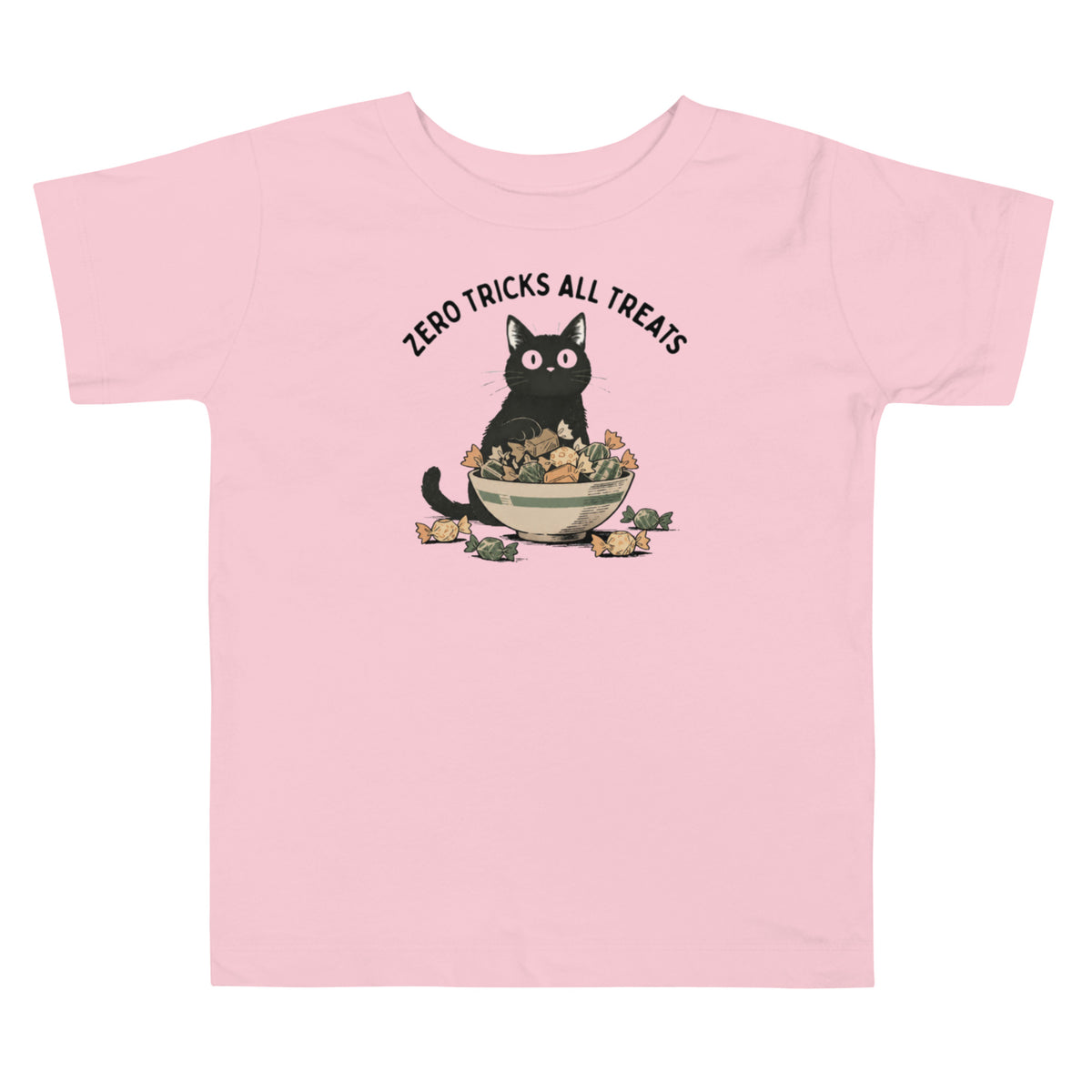 Zero Tricks All Treats Toddler T-Shirt