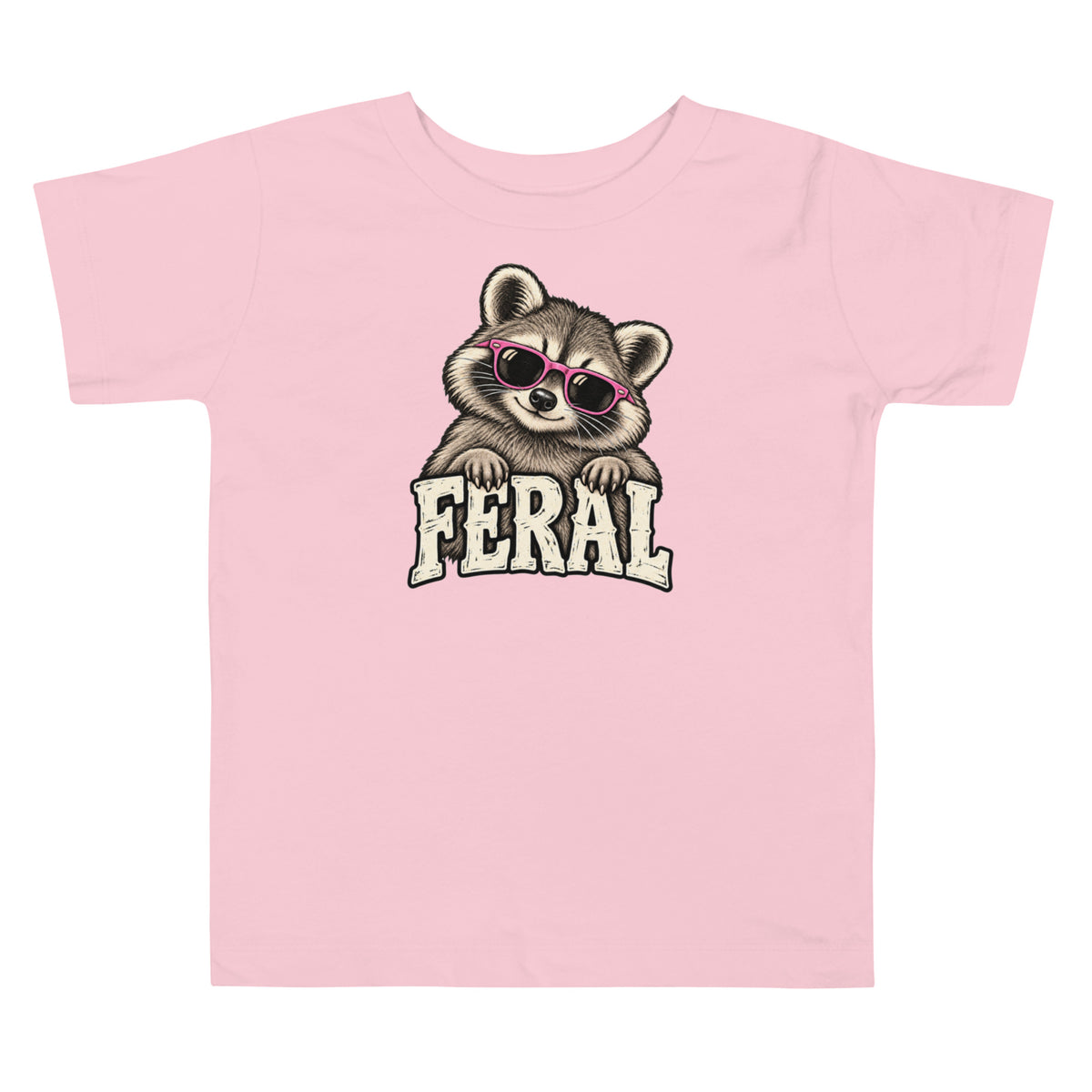 Feral Raccoon Toddler T-Shirt