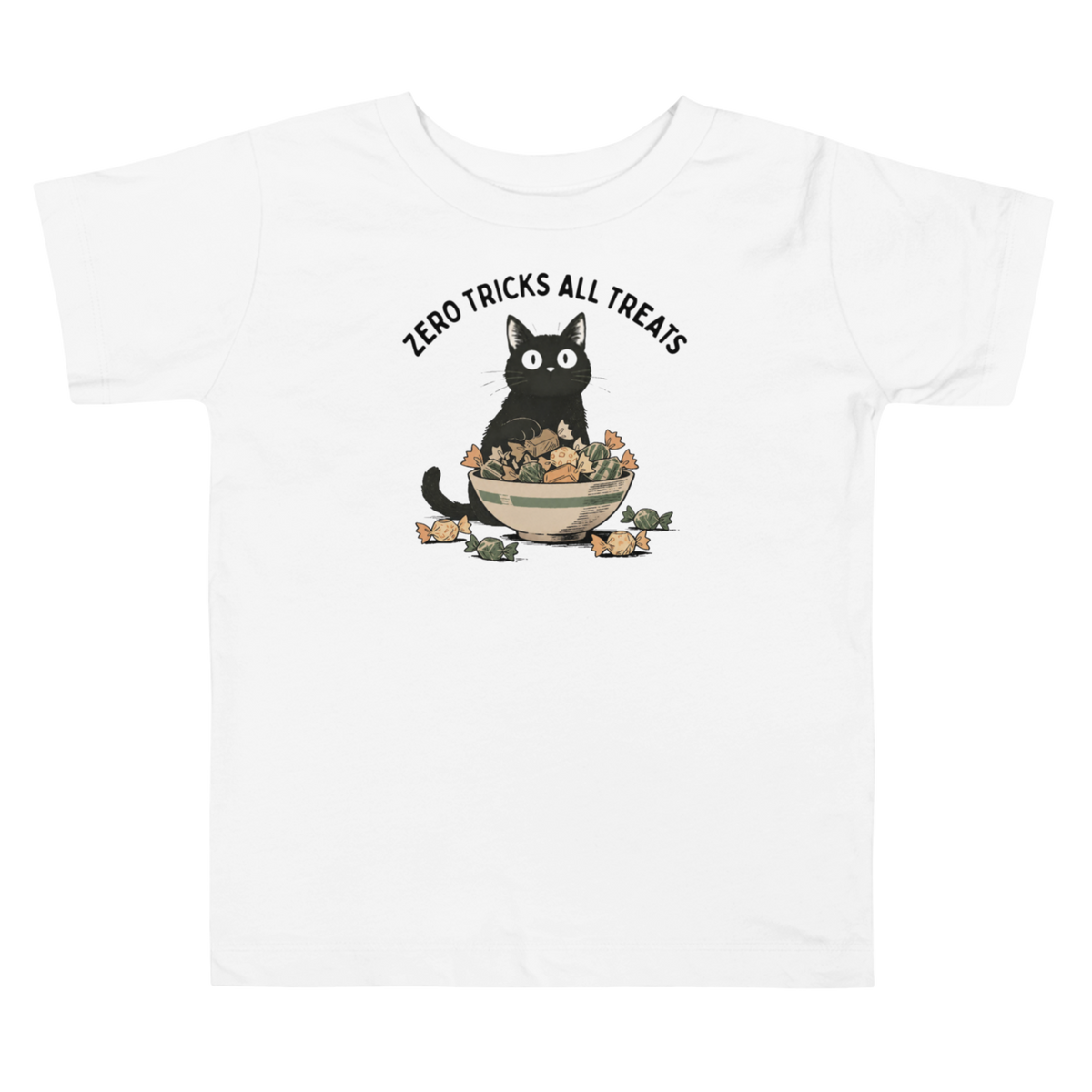Zero Tricks All Treats Toddler T-Shirt