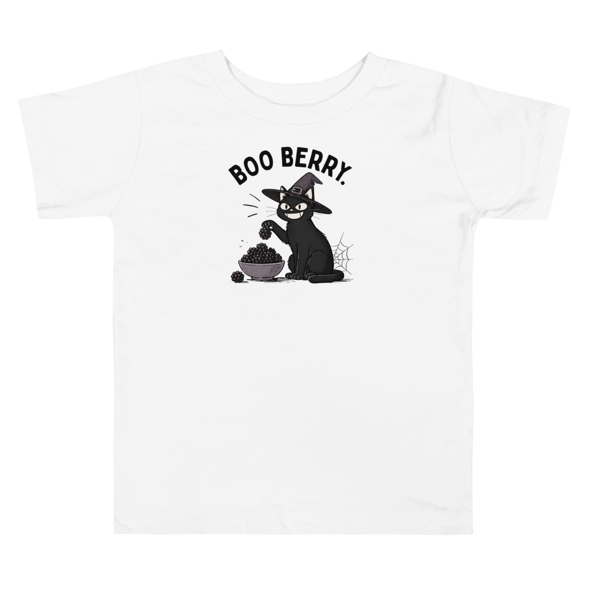 Boo Berry Toddler T-Shirt in White, front