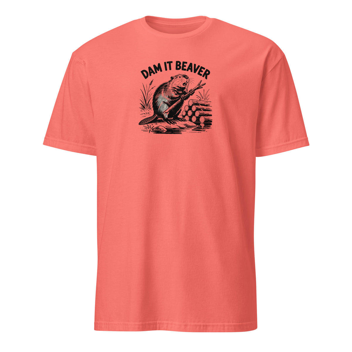 Dam It Beaver Soft Cotton T-Shirt