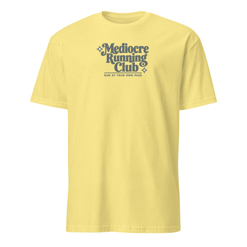 Mediocre Running Club Soft Cotton T-Shirt