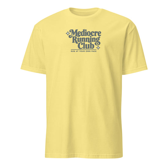 Mediocre Running Club Soft Cotton T-Shirt
