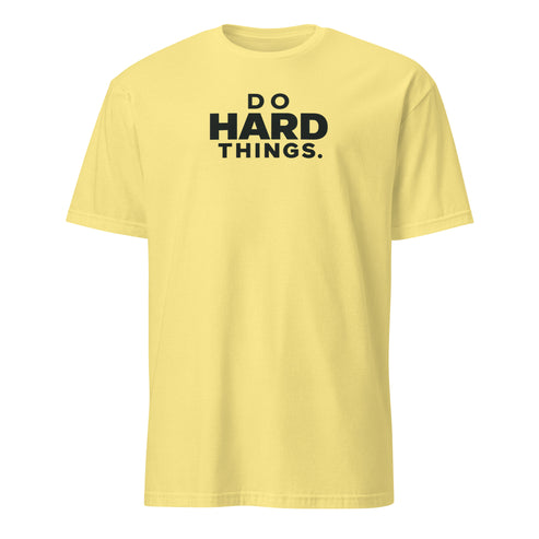 Do Hard Things Soft Cotton T-Shirt