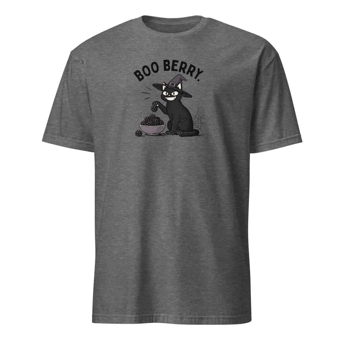 Boo Berry T-Shirt in Graphite Heather, front