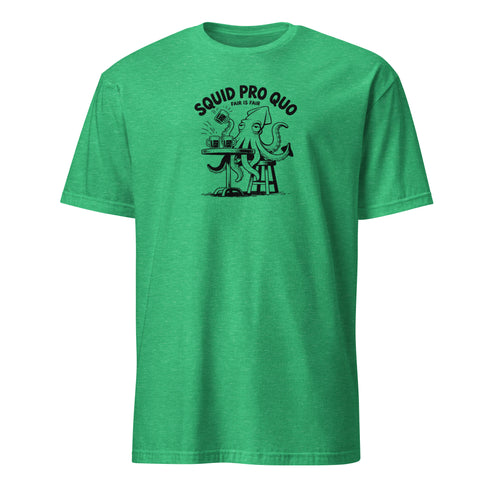 Squid Pro Quo Soft Cotton T-Shirt