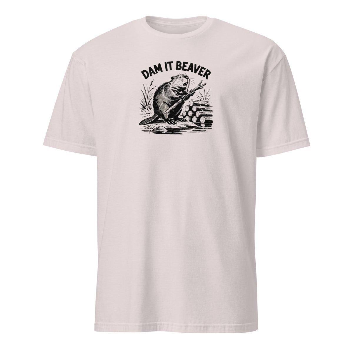 Dam It Beaver Soft Cotton T-Shirt