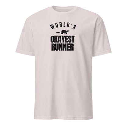 World's Okayest Runner Soft Cotton T-Shirt