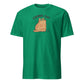 Chonk Cat T-Shirt in Kelly Green, front
