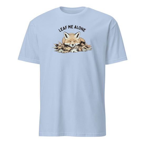 Leaf Me Alone (Fox) Soft Cotton T-Shirt