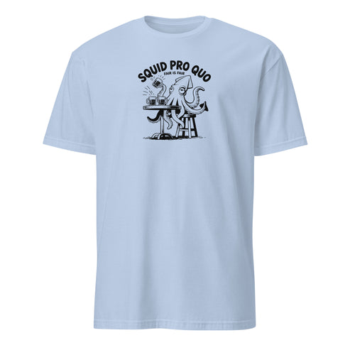 Squid Pro Quo Soft Cotton T-Shirt