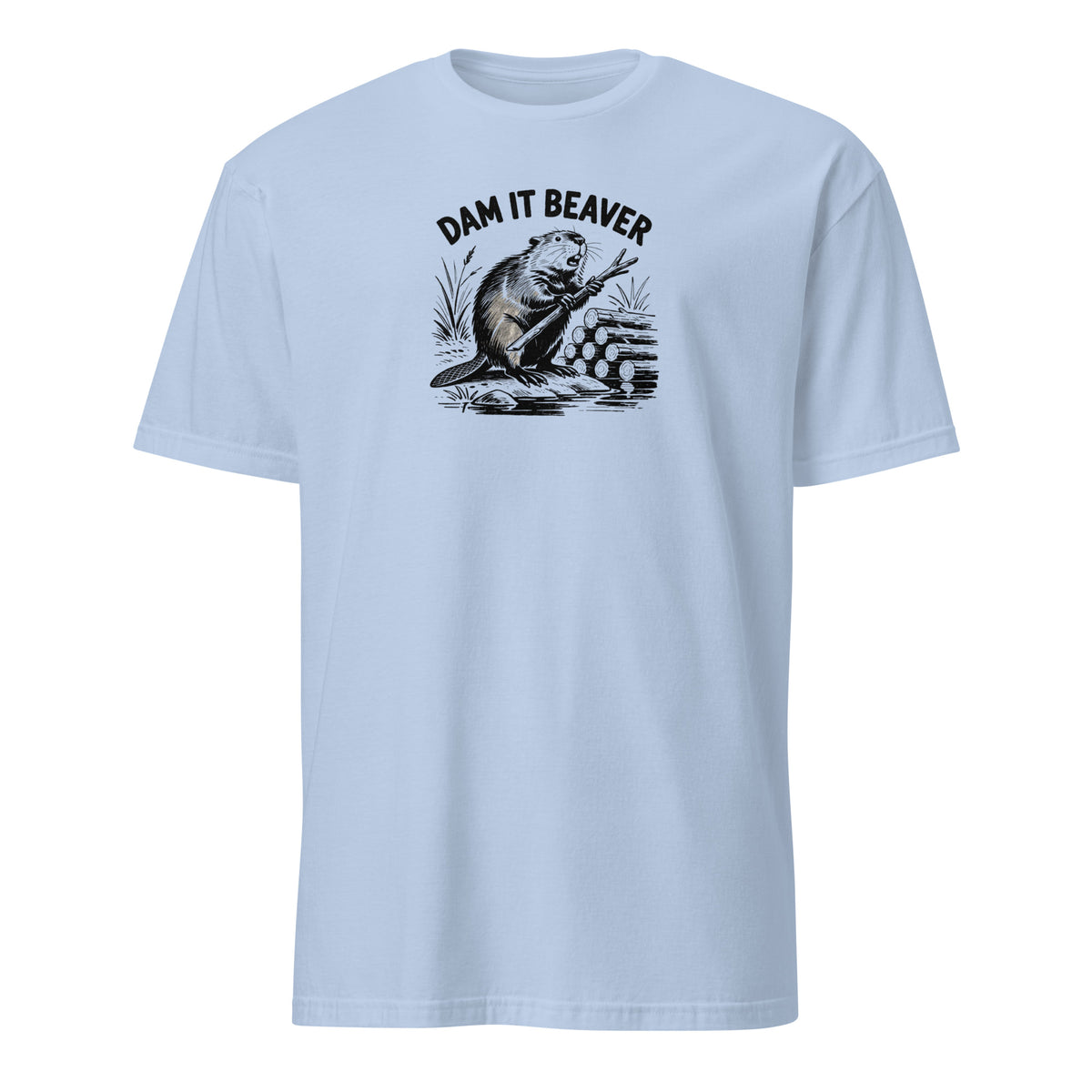 Dam It Beaver Soft Cotton T-Shirt