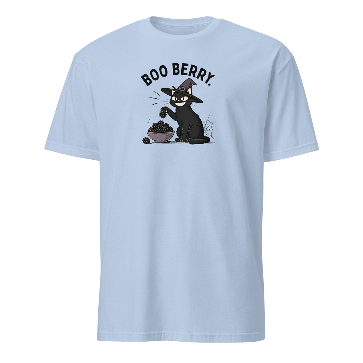 Boo Berry T-Shirt in Light Blue, front