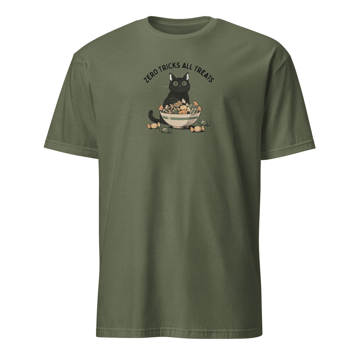 Zero Tricks All Treats Soft Cotton T-Shirt