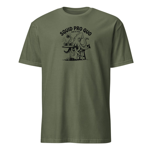 Squid Pro Quo Soft Cotton T-Shirt