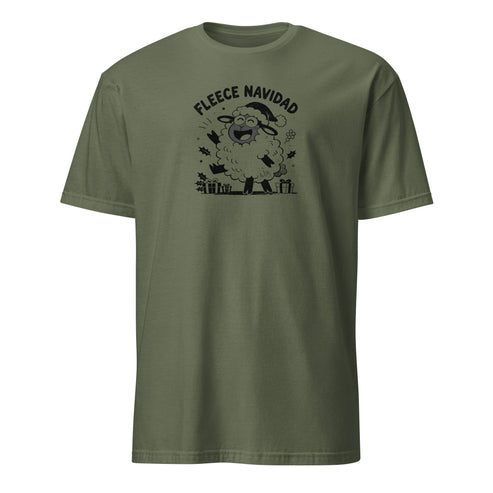 Fleece Navidad Soft Cotton T-Shirt