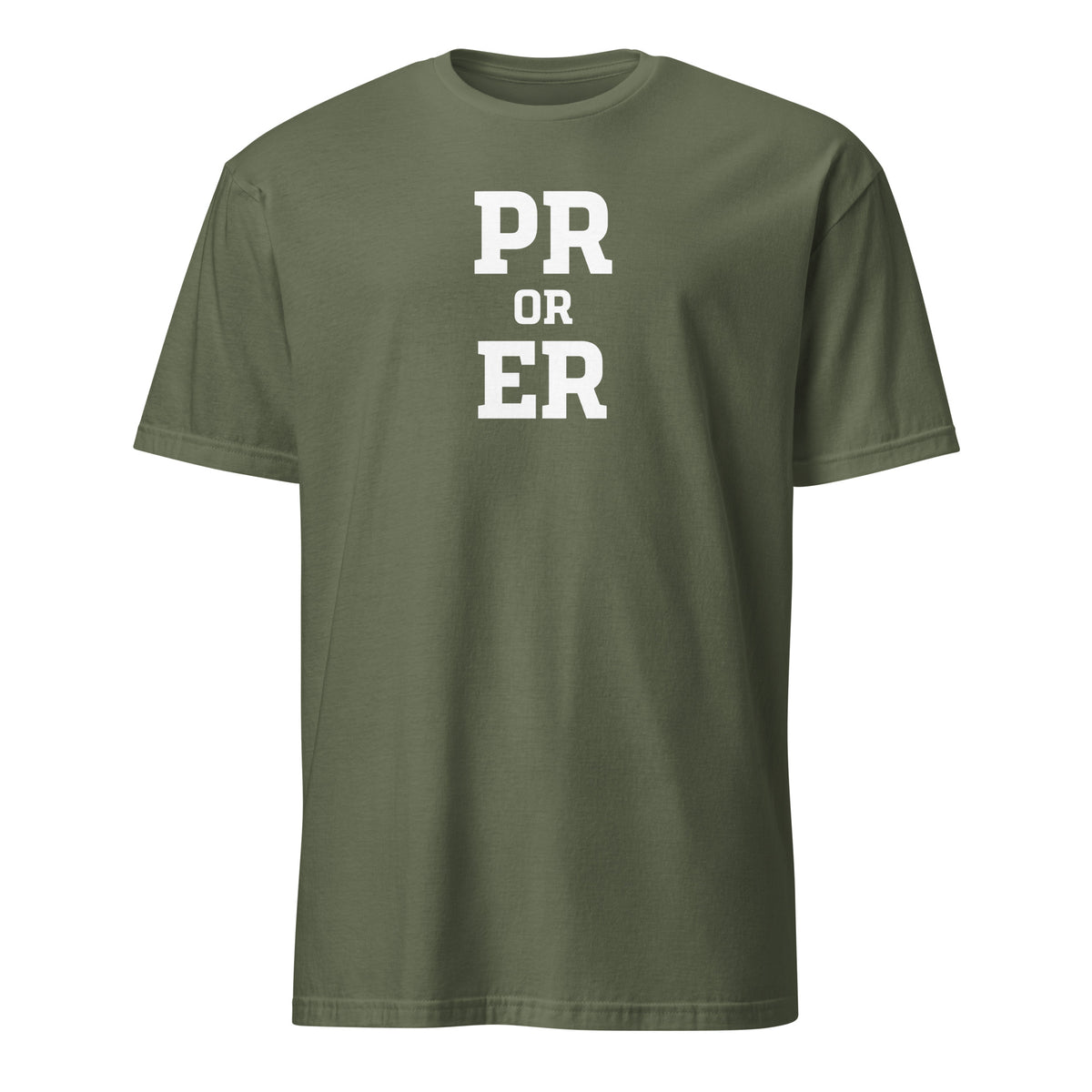 PR or ER Soft Cotton T-Shirt
