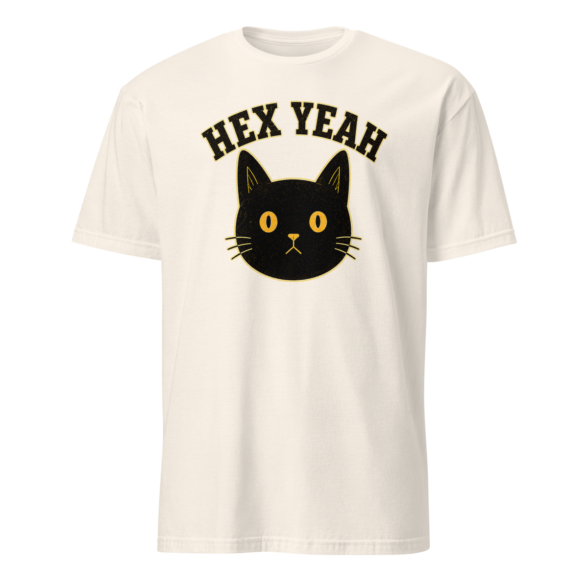 Hex Yeah Soft Cotton T-Shirt - Natural