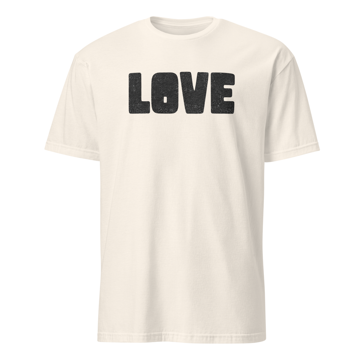LOVE Soft Cotton T-Shirt - Natural