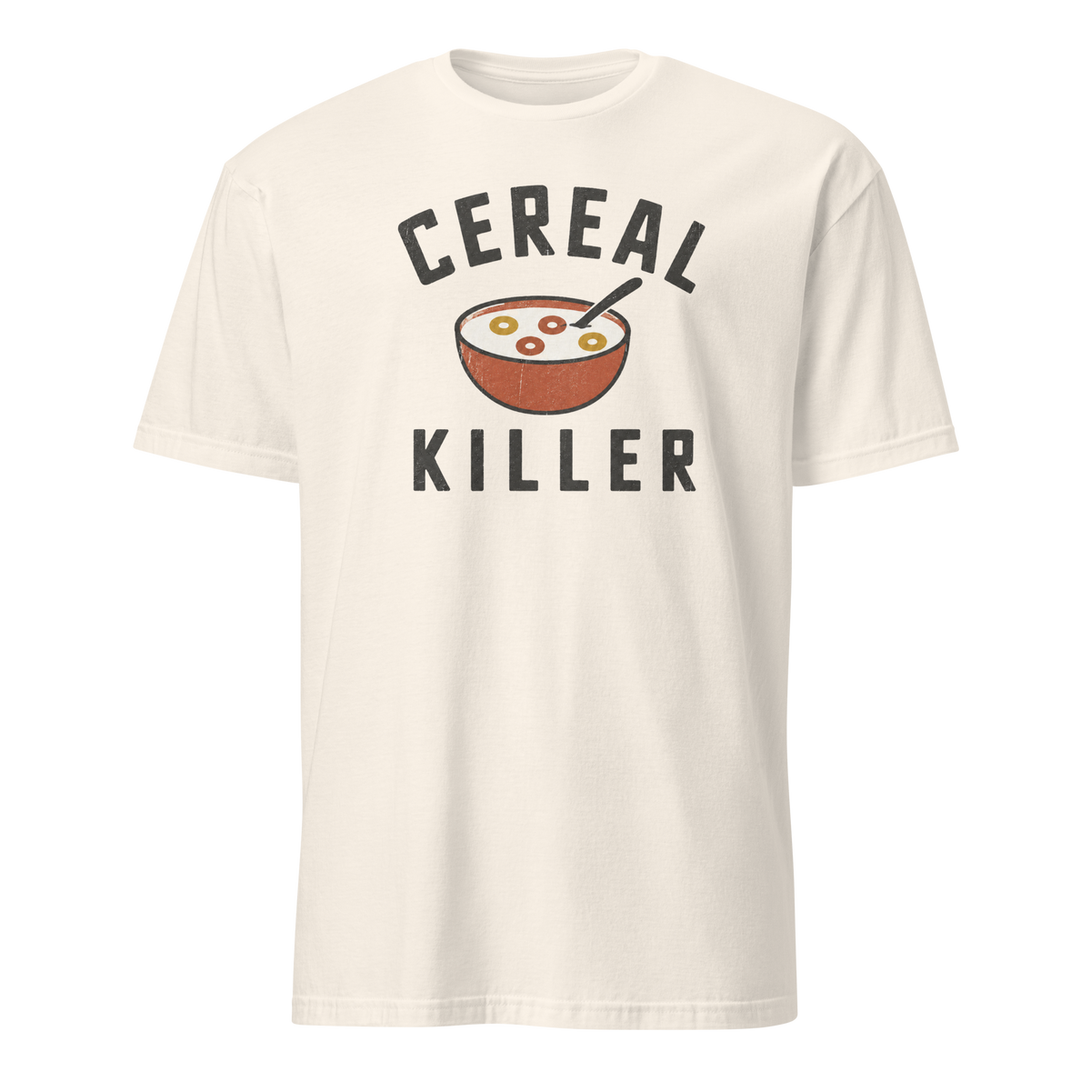 Cereal Killer Soft Cotton T-Shirt - Natural