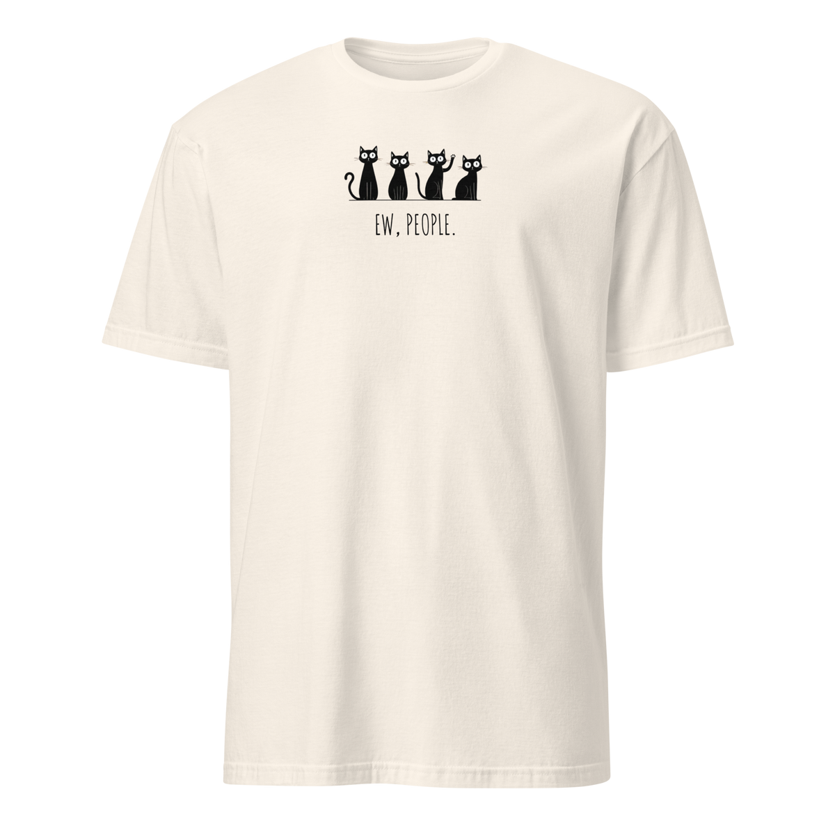 Ew, People Soft Cotton T-Shirt - Natural