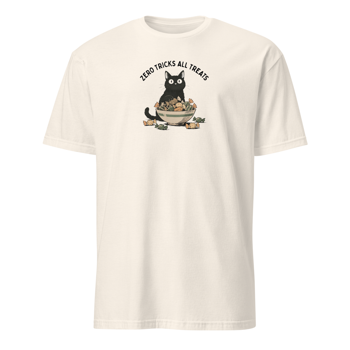 Zero Tricks All Treats Soft Cotton T-Shirt