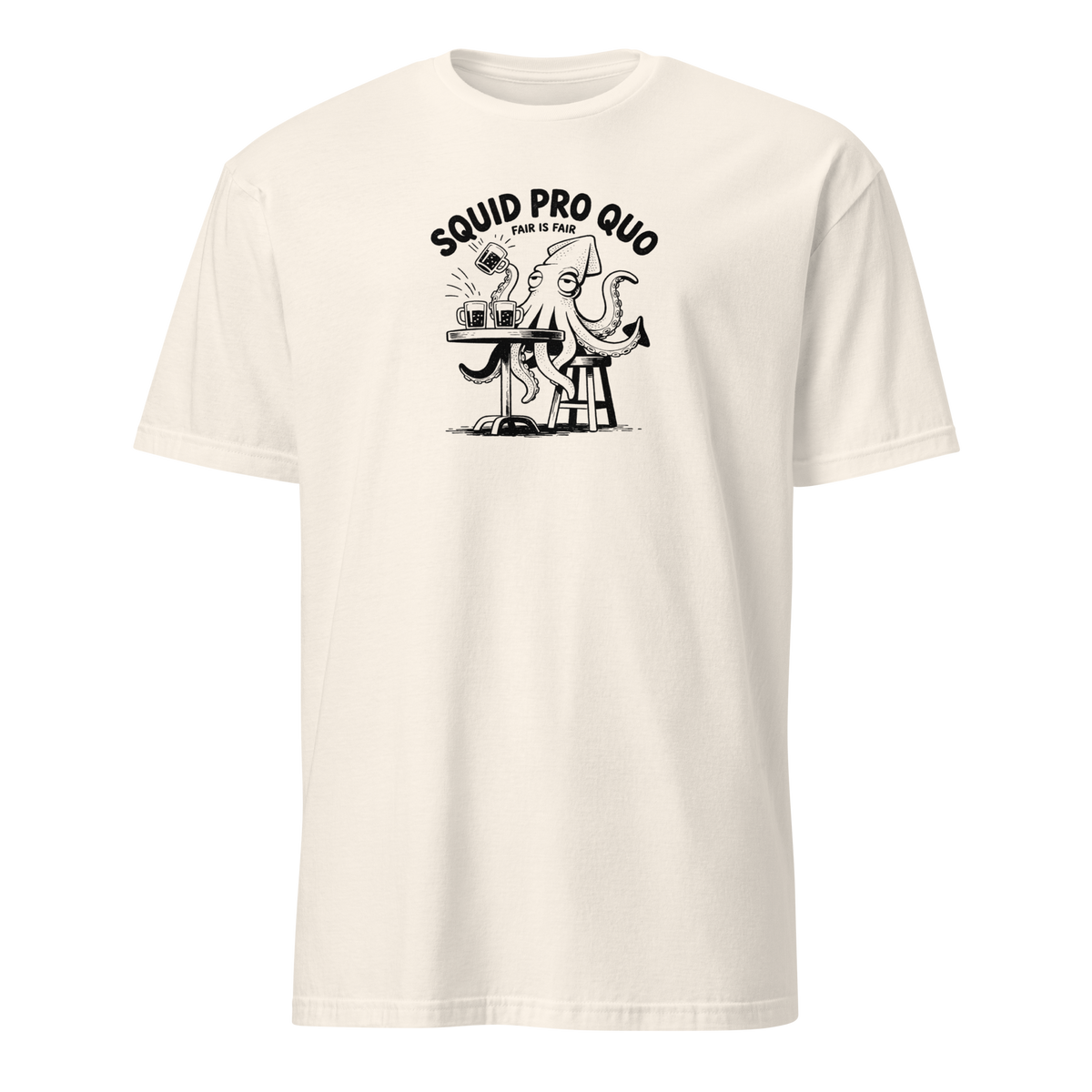 Squid Pro Quo Soft Cotton T-Shirt