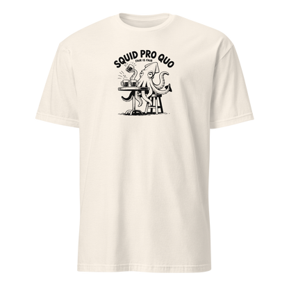 Squid Pro Quo Soft Cotton T-Shirt