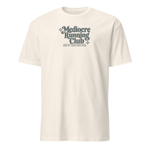 Mediocre Running Club Soft Cotton T-Shirt