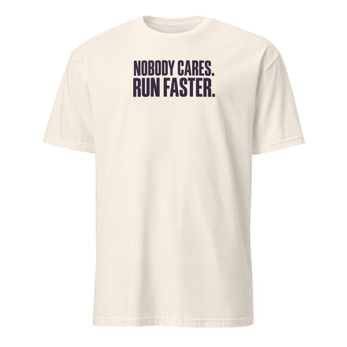Run Faster Soft Cotton T-Shirt